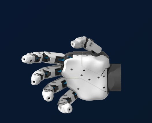 Next-generation TACTILIA anthropomorphic hand - concept render